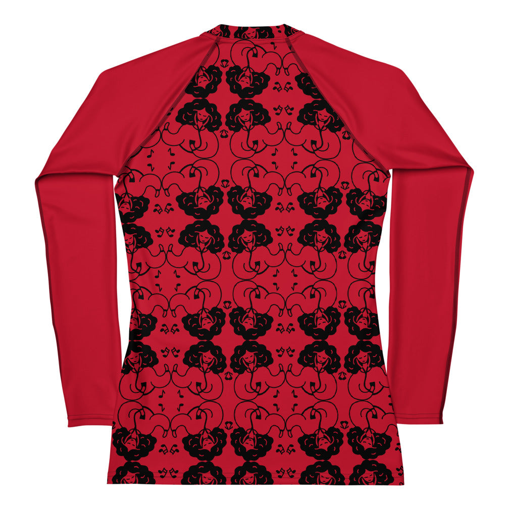 Music Vibes Rash Guard