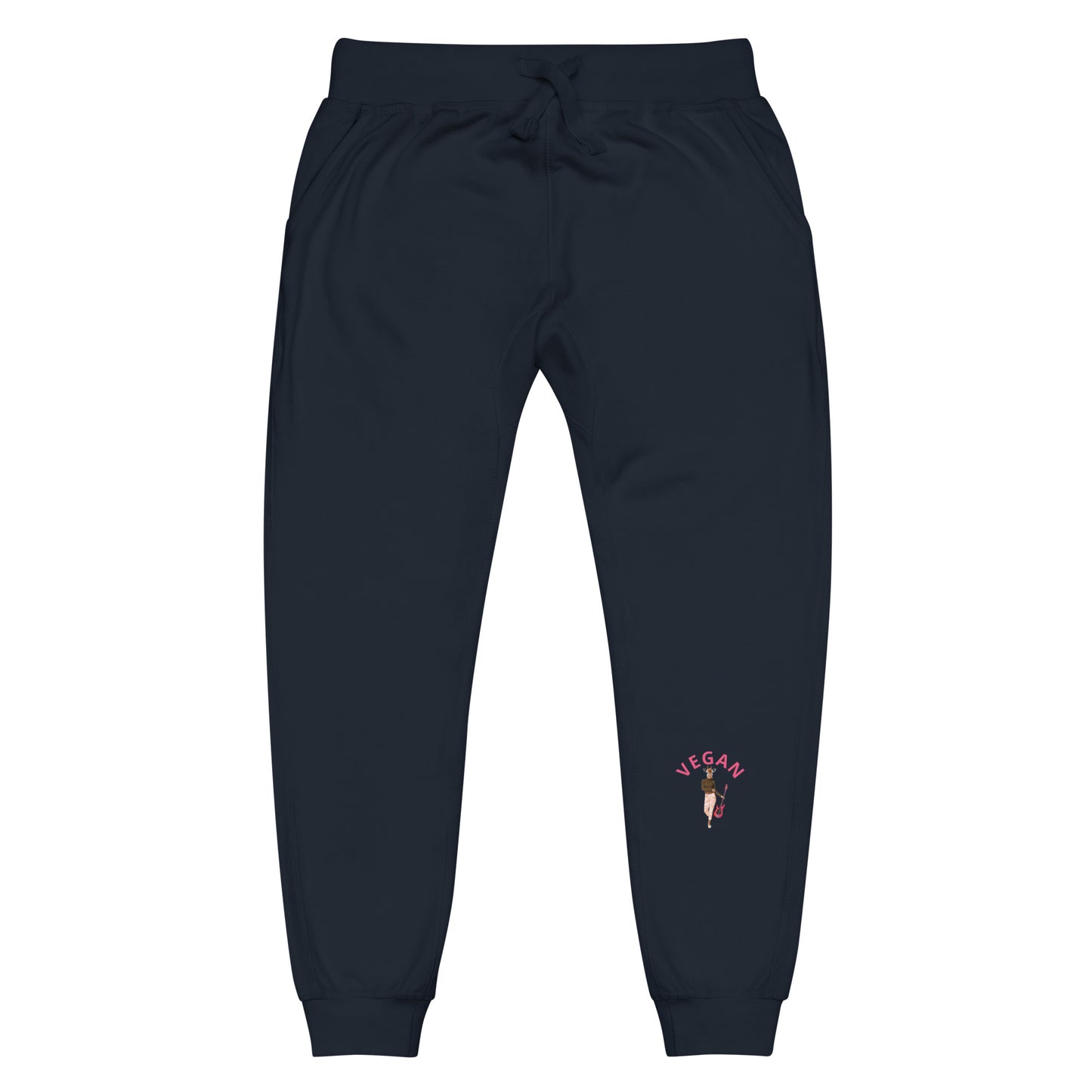 Vegan Guitar Unisex Fleece Sweatpants