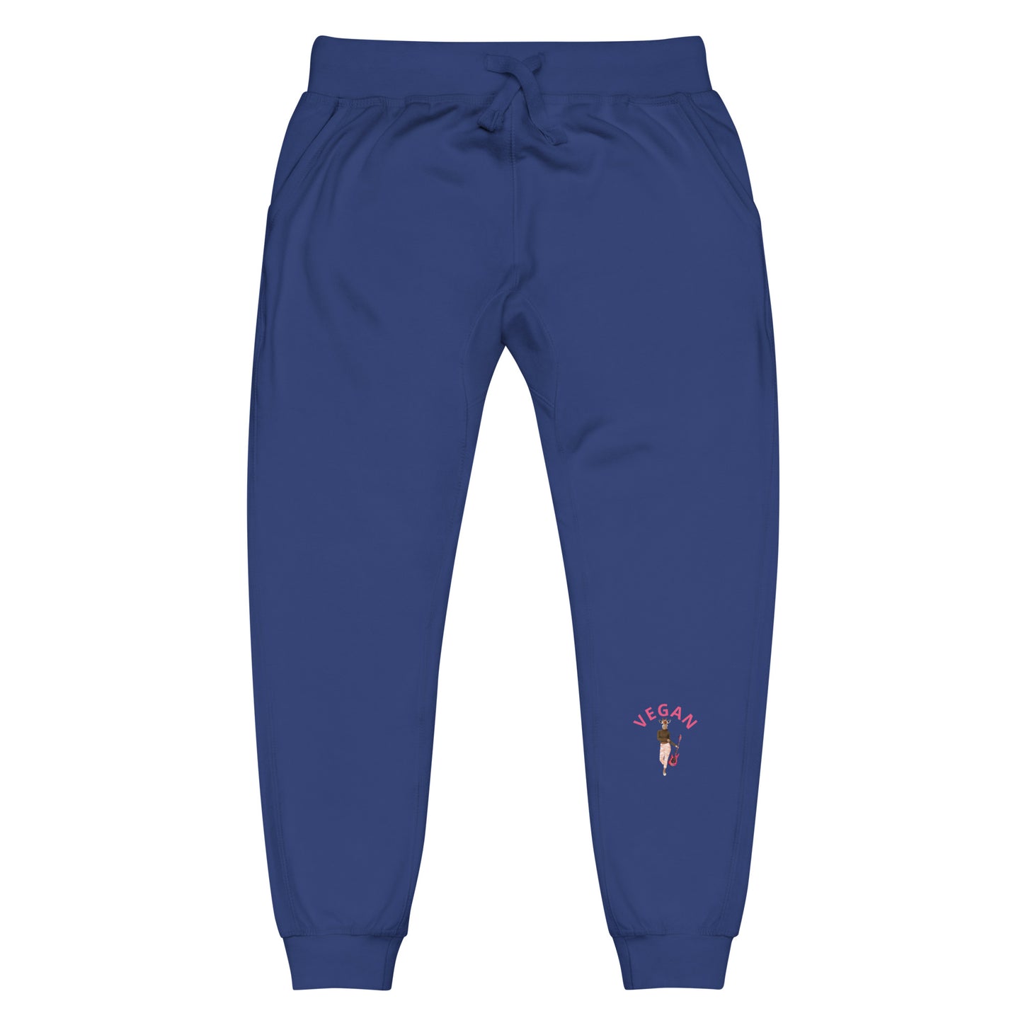 Vegan Guitar Unisex Fleece Sweatpants