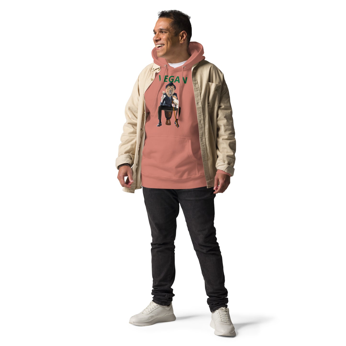 Vegan Lion Unisex Hoodie