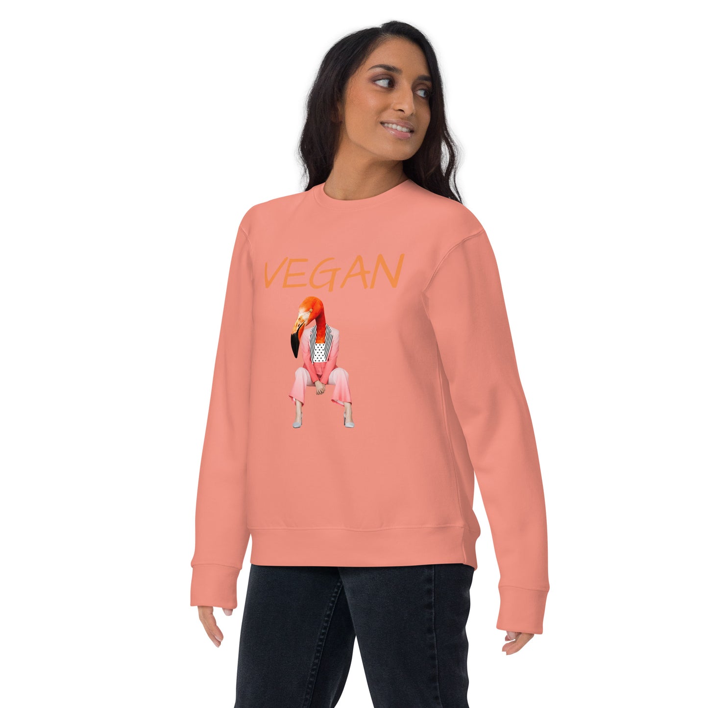 Vegan Bird Unisex Premium Sweatshirt