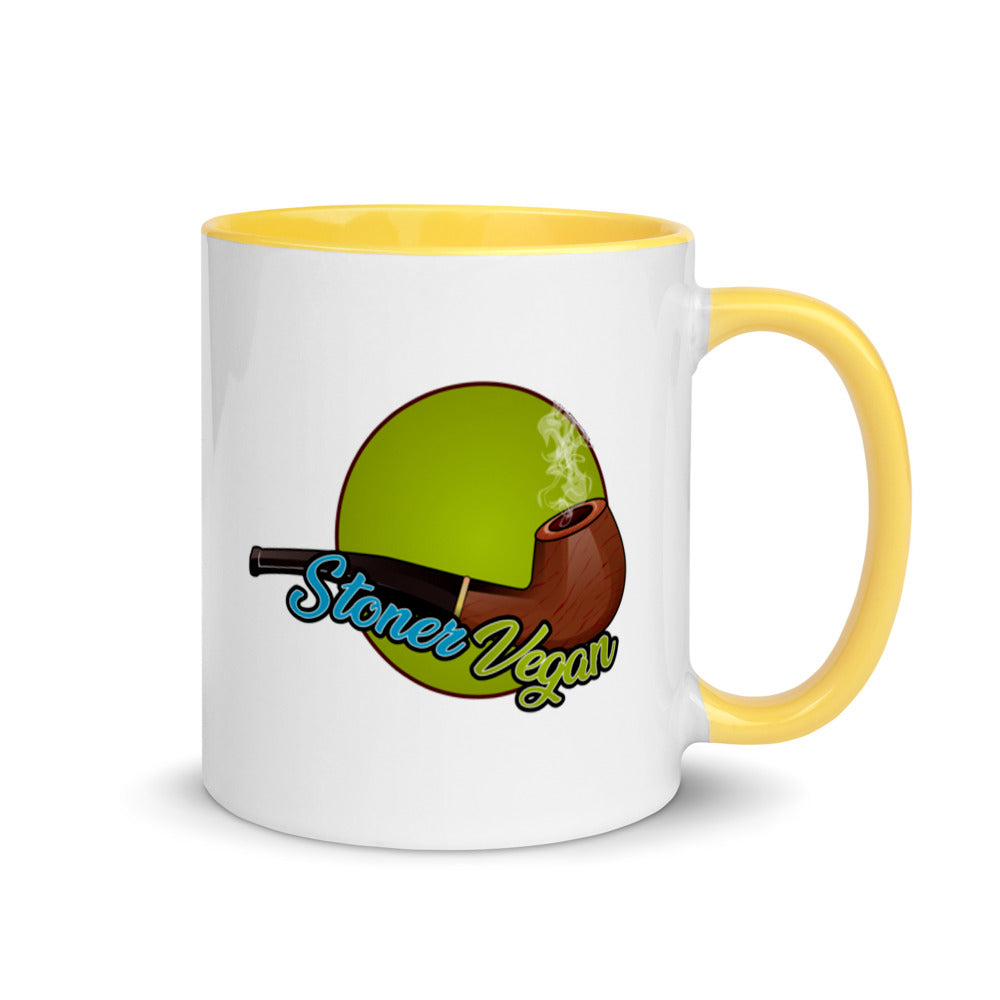 Stoner Vegan Mug with Color Inside