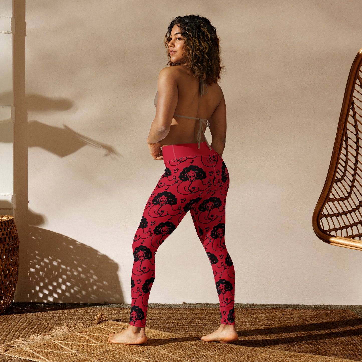 Music Vibes Yoga Leggings