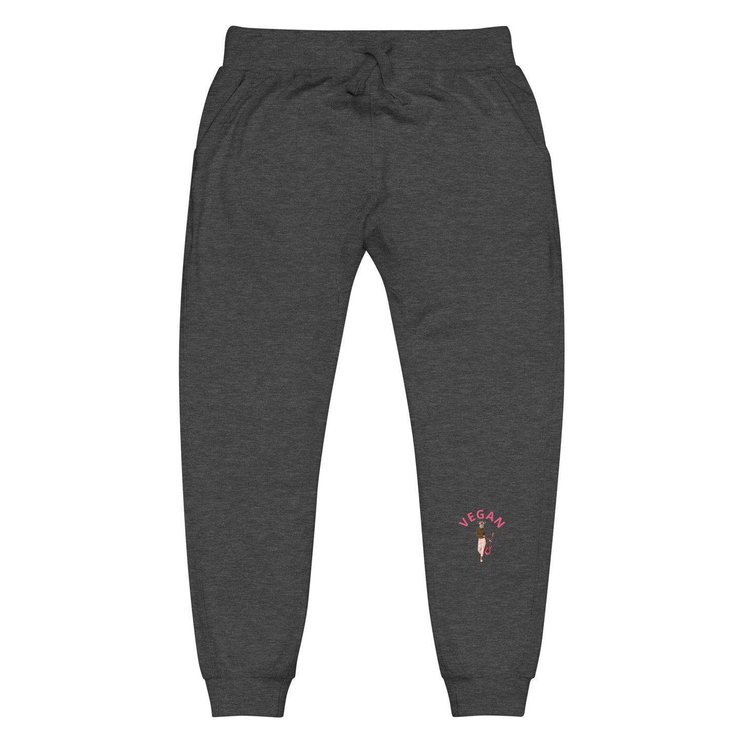 Vegan Guitar Unisex Fleece Sweatpants
