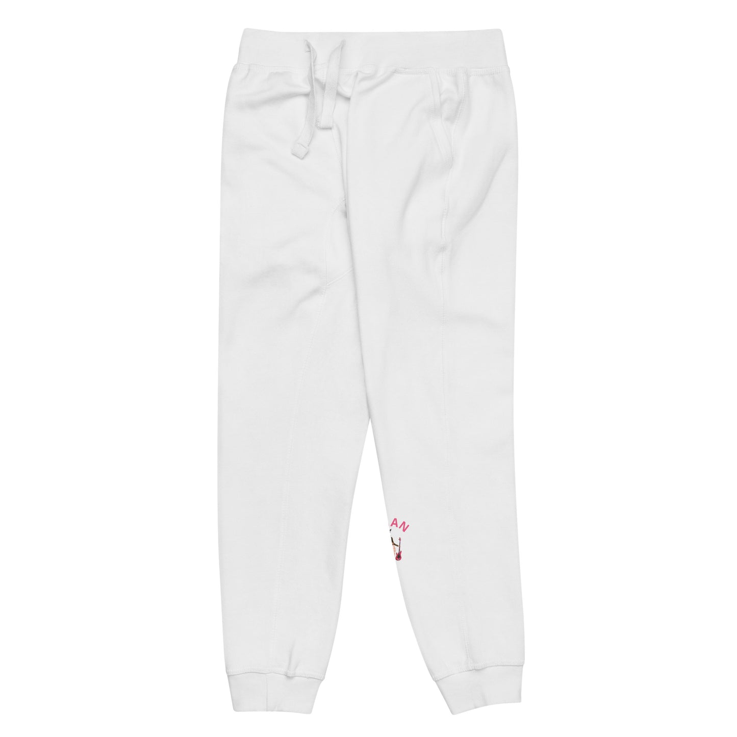 Vegan Guitar Unisex Fleece Sweatpants