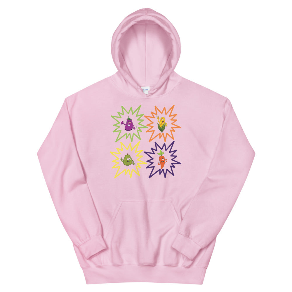 Stoner Veg-geez Explosion Unisex Hoodie